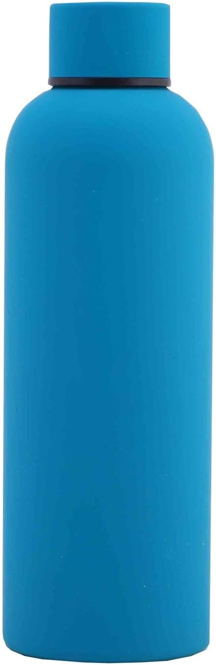 500ml Insulated Matte Finish Water Bottle | Perfect For Travel and Sports | Double Walled for Hot and Cold Drinks