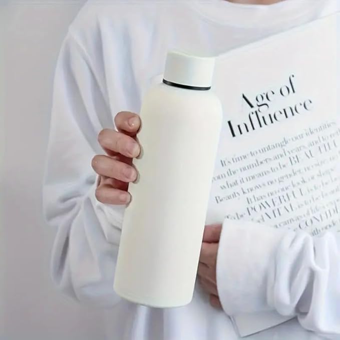 500ml Insulated Matte Finish Water Bottle | Perfect For Travel and Sports | Double Walled for Hot and Cold Drinks