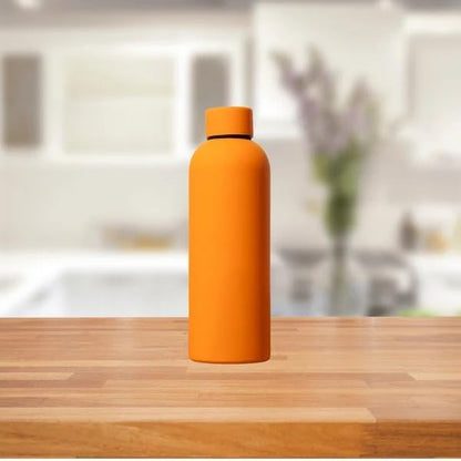 500ml Insulated Matte Finish Water Bottle | Perfect For Travel and Sports | Double Walled for Hot and Cold Drinks